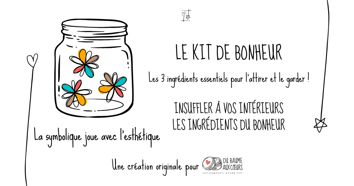 Le kit de bonheur - Les 3 ingrédients essentiels pour l’attirer et le garder !