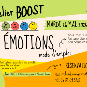 Émotions Mode d’emploi – Atelier PNL et CNV